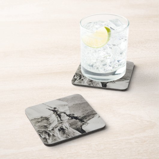 Is het mogelijk, uit de 'sloppenwijken in de Alpen Bier Onderzetter (Rechterzijde)