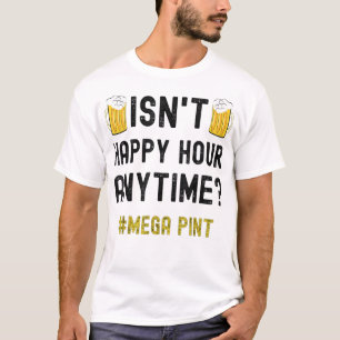 Is het niet Biertijd Altijd Megapint T-shirt