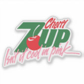 Is het niet cool in roze Logo Sticker (Voorkant)