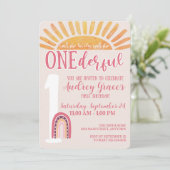 Is het niet een mooie verjaardagsuitnodiging? kaart (Staand voorkant)