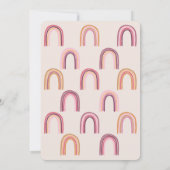 Is het niet een mooie verjaardagsuitnodiging? kaart (Achterkant)