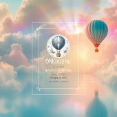 Is het niet een prachtig acryl eerste verjaardagsf acryl uitnodigingen