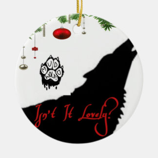 Is het niet heerlijk keramisch Ornament? Ornament