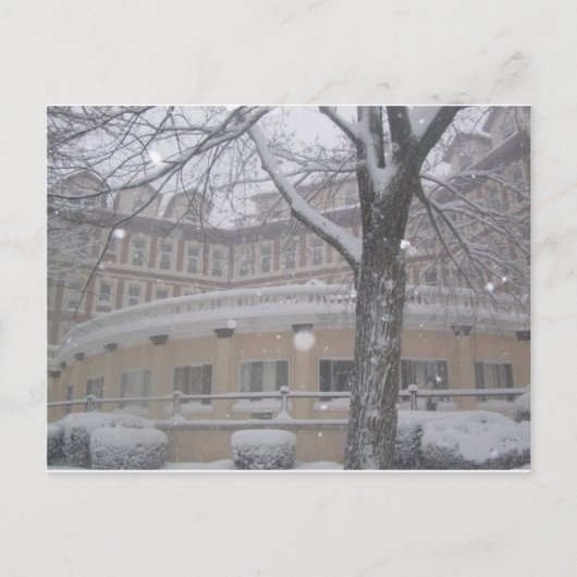 IS HET NIET MIJN DAG VOOR SNEEUWBEMANNING???? BRIEFKAART (Voorkant)