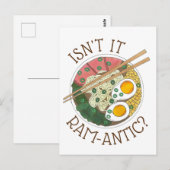 Is het niet roem-antische (Romantische) Ramen Nood Briefkaart (Voorkant / Achterkant)