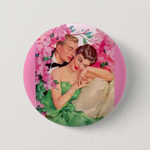 Is het niet romantisch? ronde button 5,7 cm