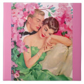 Is het niet romantisch? tegeltje (Voorkant)