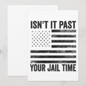 Is het niet voorbij je gevangenisstraf Amerikaanse Kaart (Voorkant / Achterkant)