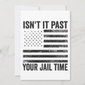 Is het niet voorbij uw gevangenisstraf Amerikaanse Kaart (Voorkant)