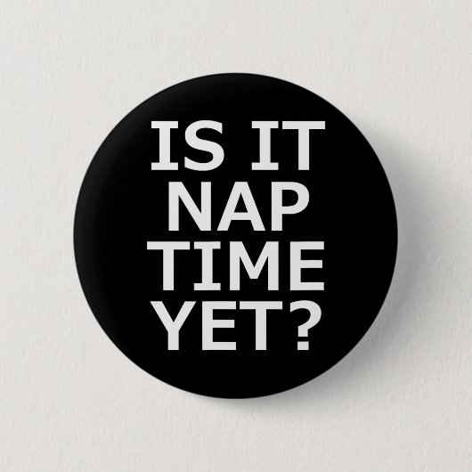 Is het nog geen tijd ronde button 5,7 cm (Voorkant)