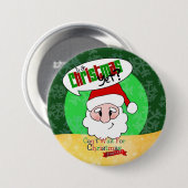 Is het nog Kerstmis? Ronde Button 7,6 Cm (Voorkant /achterkant)