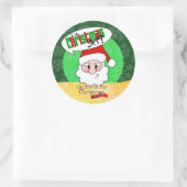 Is het nog Kerstmis? Ronde Sticker (Tas)