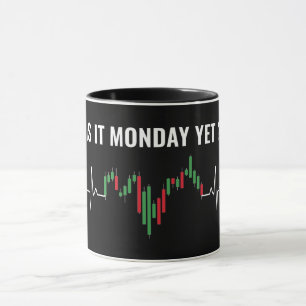 Is het nog maandag? Funny Trading Stock Market Mok