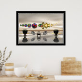 Is het nog tijd voor surrealistische poster print? (Keuken)