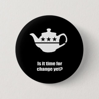 Is het nog tijd voor verandering? ronde button 5,7 cm