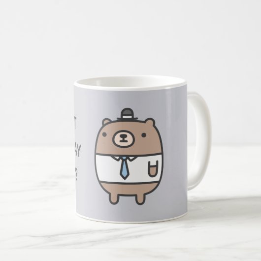 Is het nog vrijdag? koffiemok (Voorkant rechts)