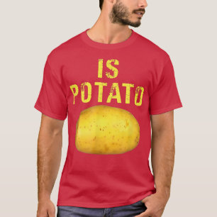 Is het shirt van aardappelen grappig, zoals te zie