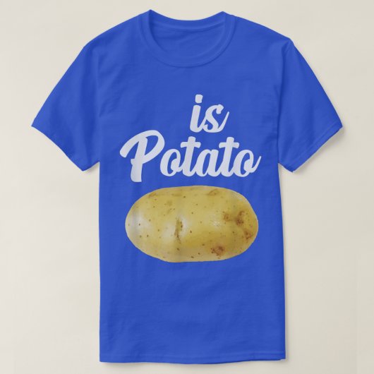 Is het shirt van aardappelen grappig, zoals te zie (Design voorkant)