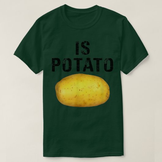 Is het shirt van aardappelen grappig, zoals te zie (Design voorkant)