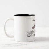 Is het Slak of is het Kale? Tweekleurige Koffiemok (Links)