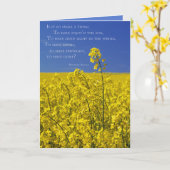 Is het So Small a Thing? Kaart (Gele Bloem)