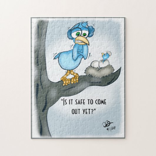 Is het sparen om uit Jigzaag Puzzle te komen? Legpuzzel (Verticaal)