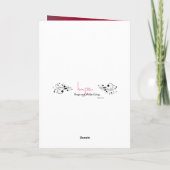 Is het te laat Goed te zijn? Grappig Labrador Feestdagen Kaart (Achterkant)