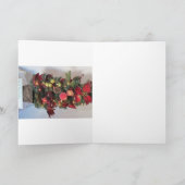 Is het te Laat Goed te zijn? Wenskaart Feestdagen Kaart (Binnen)