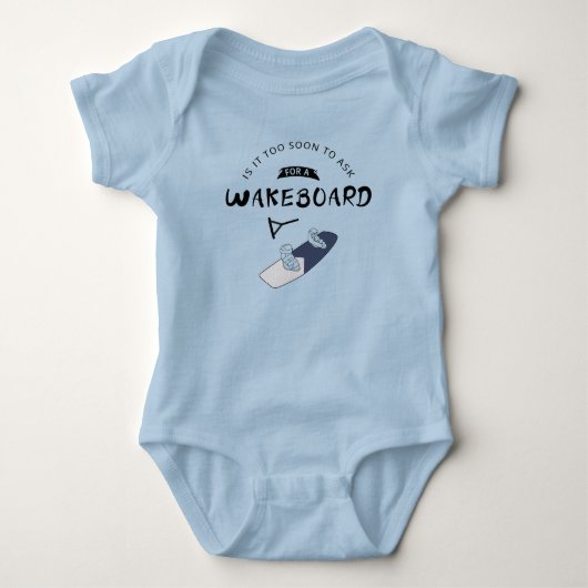 Is het te vroeg om een wakeboard te vragen Wakeboa Romper (Voorkant)