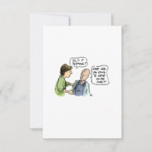 Is het terminal? Funny Cancer Kaart