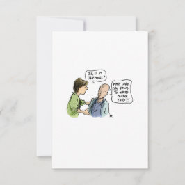 Is het terminal? Funny Cancer Kaart