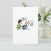 Is het terminal? Funny Cancer Kaart (Staand voorkant)