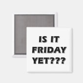 Is het vrijdag nog magneet (Voorkant / Achterkant)