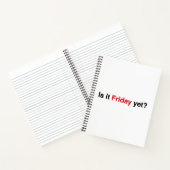 Is het vrijdag nog notitieboek (Binnen)