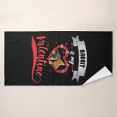 Is het Wine O' Clock, maar grappige cadeautjes voo Badhanddoek (Badhanddoek)