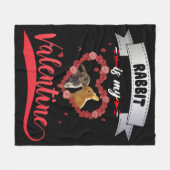 Is het Wine O' Clock, maar grappige cadeautjes voo Fleece Deken (Voorkant (Horizontaal))
