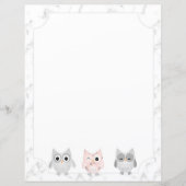 Is het witte Marmer Kijk Gecombineerd het Schrijve (Voorkant)