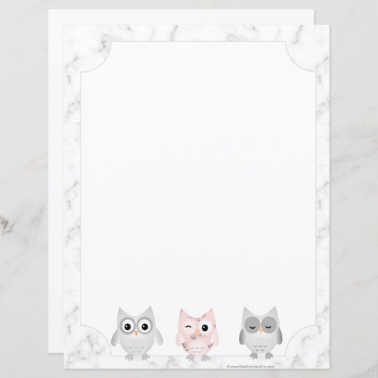 Is het witte Marmer Kijk Gecombineerd het Schrijve (Voorkant / Achterkant)