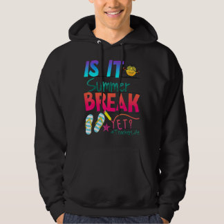 Is het zomerpauze nog de laatste dag van de school hoodie