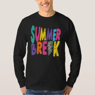 Is het zomerpauze nog de laatste dag van de school t-shirt