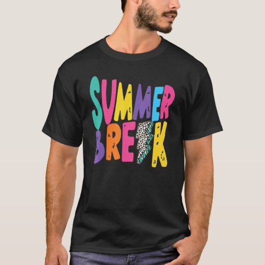 Is het zomerpauze nog de laatste dag van de school t-shirt (Voorkant)
