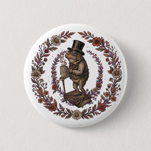 Is hij al dood? ronde button 5,7 cm (Voorkant)