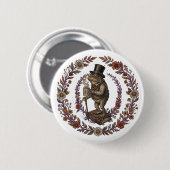 Is hij al dood? ronde button 5,7 cm (Voorkant /achterkant)