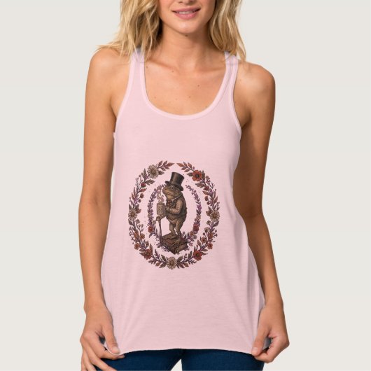 Is hij al dood? tanktop (Voorkant)