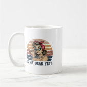 Is hij  dood? 1 koffiemok (Links)