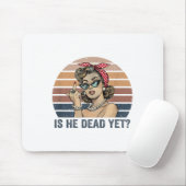 Is hij  dood? 1 muismat (Met muis)