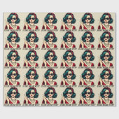 Is hij dood en toch grappig Gezegde Dark Humor  Cadeaupapier (Vlak)