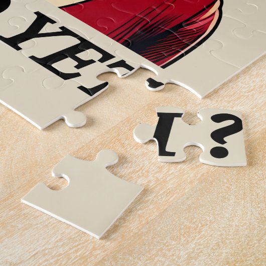 Is hij dood en toch grappig Gezegde Dark Humor Legpuzzel (Zijkant)