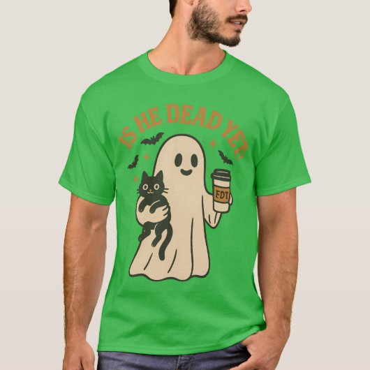 IS HIJ DOOD, MAAR VOET? T-SHIRT (Voorkant)