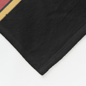 Is hij een  dode maar toch grappige kat? fleece deken (Hoek)